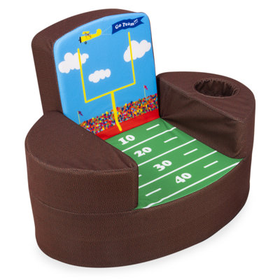 Kids 5'' Foam Chair Chair and Ottoman