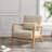 Jyrin Faux Leather Armchair-472779451-472779446