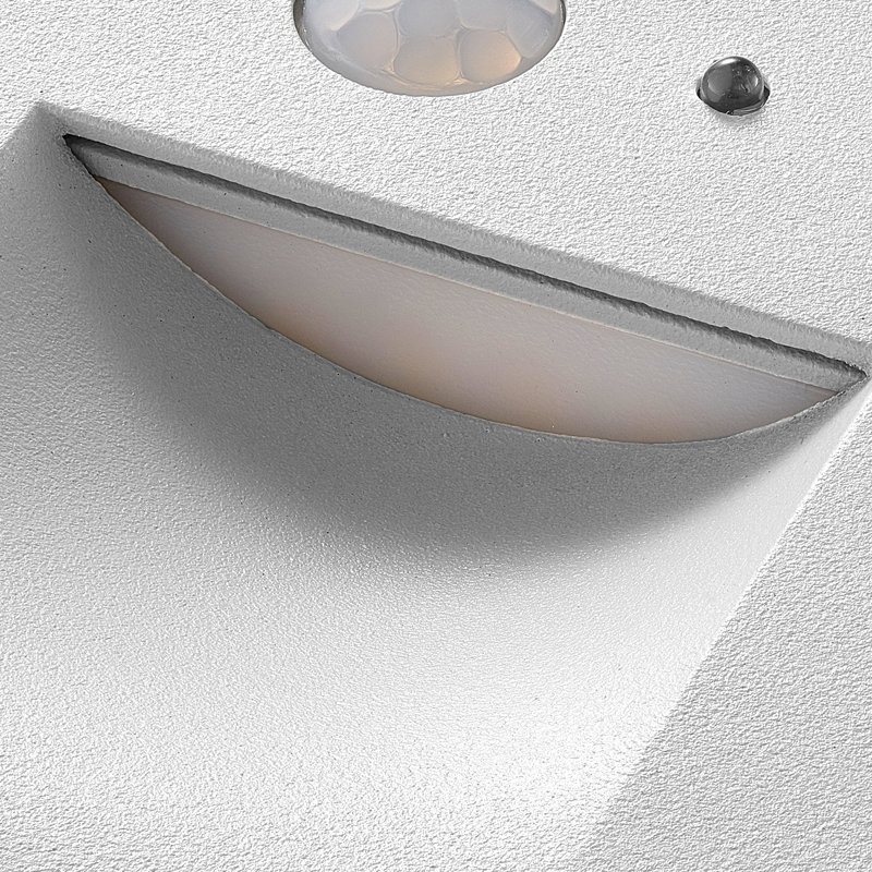 Kassa LED Wall Light, Matte White