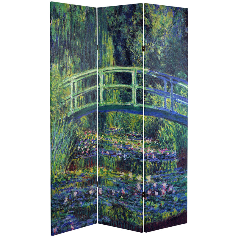 Écran d'art impressionniste Monet's Garden
