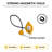 2.12 in. Overall Width Curtain Tieback-91869542
