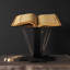 Metal Hilal Qur'an Stand With Qur'an-2108580553