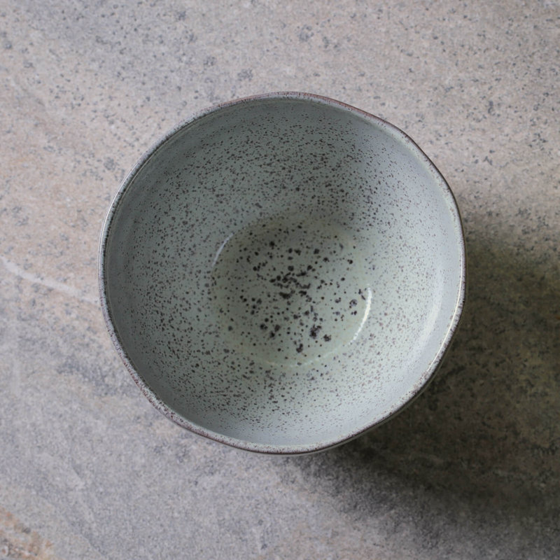 Bol à soupe Pistache en grès de céramique 18,9 oz - Va au micro-ondes, au four et au lave-vaisselle, par Porto Brasil