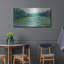 «Spring Fed Creek» par Jane Schmidt, art mural en métal, 24 po x 12 po-80209910