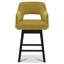 Tabouret de comptoir pivotant 26 po Bethine-1203329570