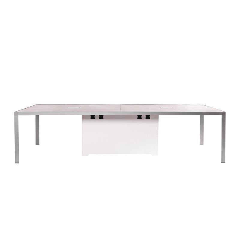Table de conférence Keira-Rose, H 29,53 po x L 35,43 po x l 118,11 po, Orme pâle
