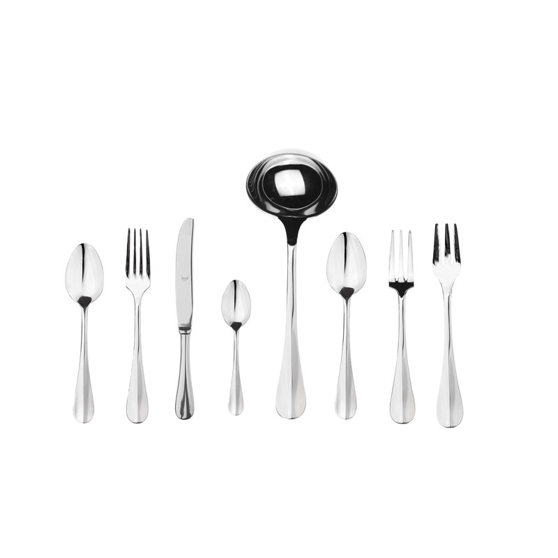 Roma Flatware Set - 63 Pieces - Stainless Steel