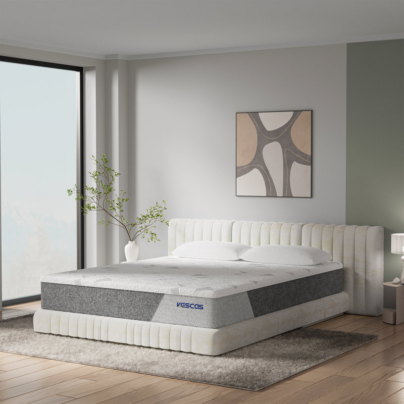 Matelas en mousse viscoélastique gélifiée mi-ferme, Simple