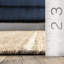 Tapis naturel en jute / sisal à carreaux Frida-746123522
