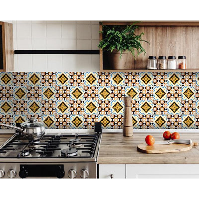 Abstract Tile Decal