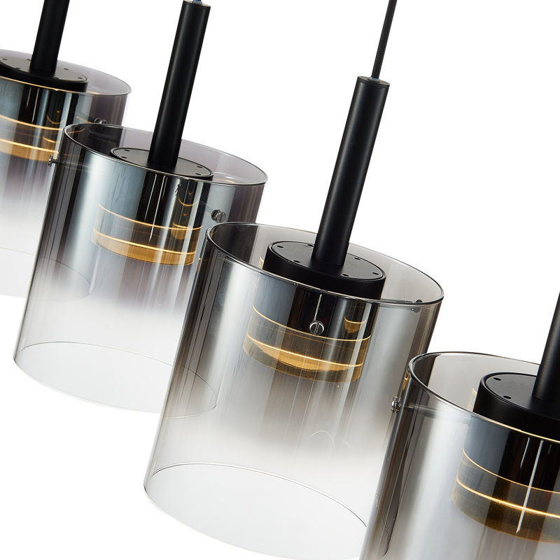 Blakelyn 4 - Light Black LED Kitchen Island Pendant