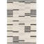Tapis crème / noir en laine touffeté à la main Uptown-1227178701