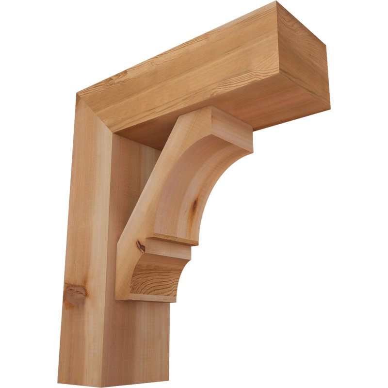 Support à blocs l 7 1/2 po x P 22 po x H 26 po Balboa, 26 x 22, Cèdre rouge occidental de l 7 1/2 po (lisse)