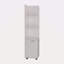 Malibu Freestanding Linen Cabinet, 2-Doors, Open Shelves