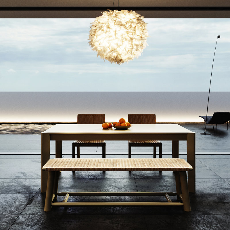 Ensemble de table de salle à manger extensible Modern Farmhouse
