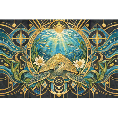 Murale tortue de mer