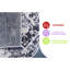 Tapis gris / bleu 5X7-1636111871