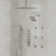 DualJetSpa 15-Spray Patterns 16" & 6" Dual Shower Head, Shower Faucet  System with Thermostatic Rough-in Valve and Body Jets