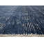 Tapis bleu moderne 8 x 10