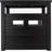 ECOFLEX XL Cat Litter Box Enclosure End Table in Black-1944119944