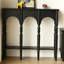 Console rétro de style français noir-434502047