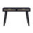 Sedona Cane 45" Semi-Assembled Writing Desk with USB & AC Outlets, Black-94114463