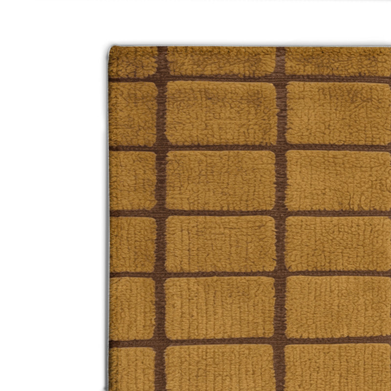 Tapis brun intérieur et extérieur Trellis, Rectangulaire 8 pi x 10 pi