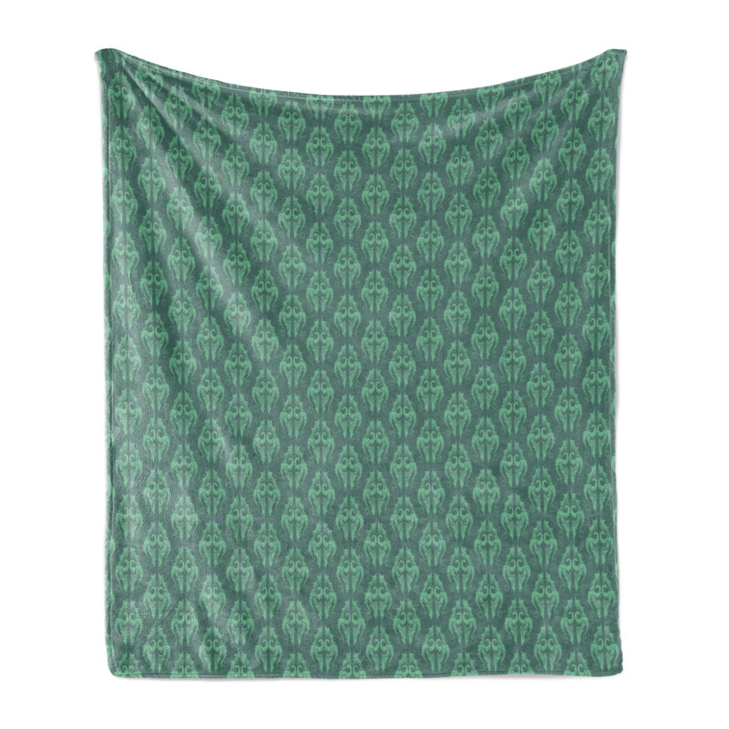 Ambesonne Fleece Throw Blanket, 70" W x 90" L, Dragon