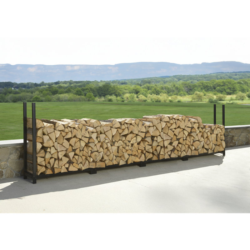 Shelterlogic 16' Firewood-Rack-In-A-Box, 46.8" H x 187.2" W x 14.3" D