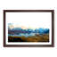 Lake Tekapo in New Zealand in Abstract - Picture Frame Graphic Art Print-55777629-55777626