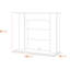 Huxley Adam 100Cm W Electric Stove Suite