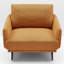 Fauteuil d'appoint surdimensionné à assise simple de 37,5 po Lanaijah pour salon (ensemble de 2)-1587718743