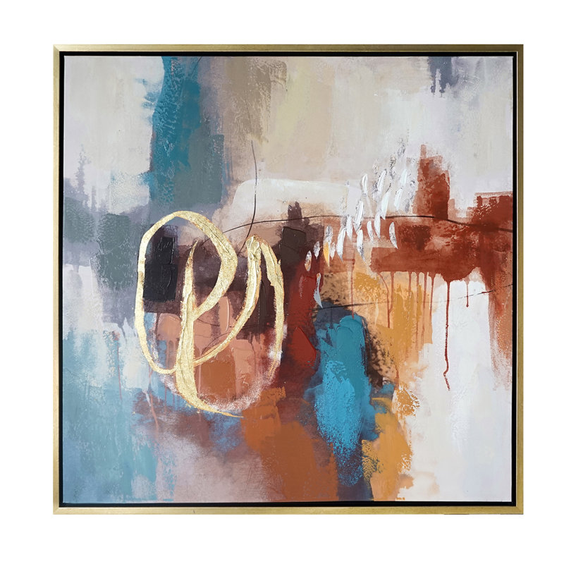 Vivid 2 Abstract Canvas Wall Art