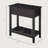 End Table, Narrow Side Table With Flip Top, Storage Cabinet, Bottom Shelf For Living Room