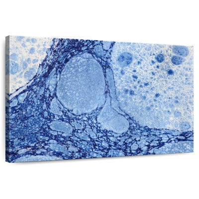 Avery marbré bleu abstrait
