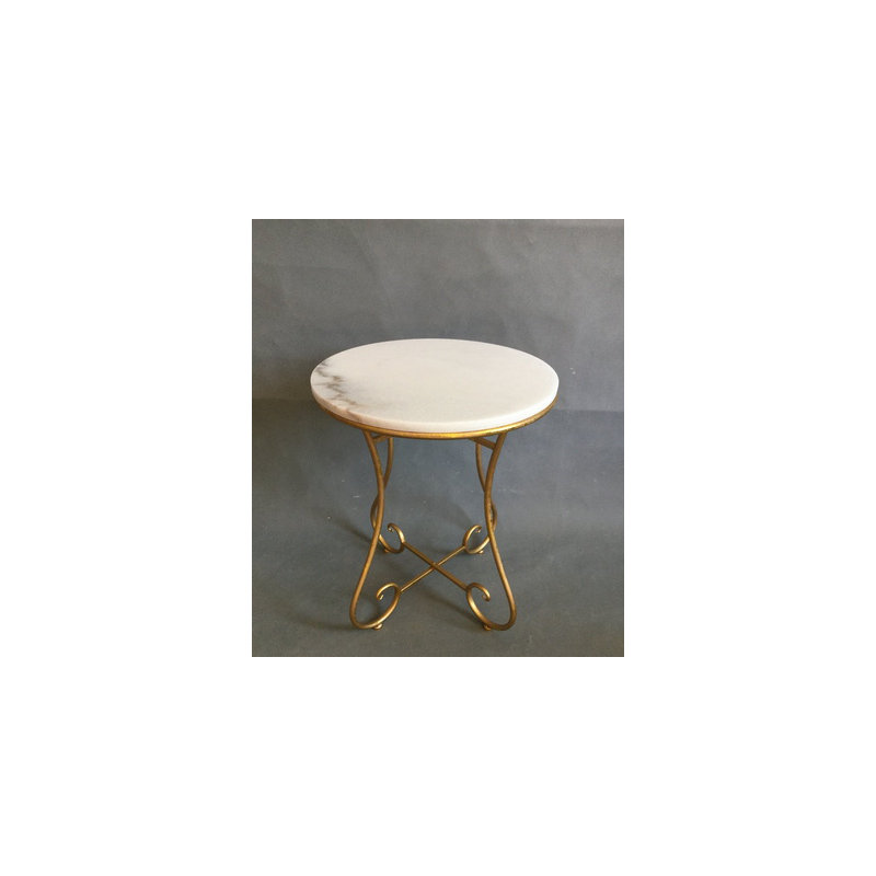 Tabouret d'appoint en métal