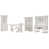 5Pcs:Desk,Chair,FilingHutch,Bookcase,Credenza is out of stock selected