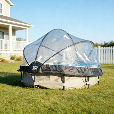 Round Multifunctional All Weather Cover Pool Dome Enclosure With Heat Retention For Outdoor Pools