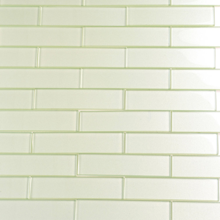 2X8 Subway Glass Mosaic Tile