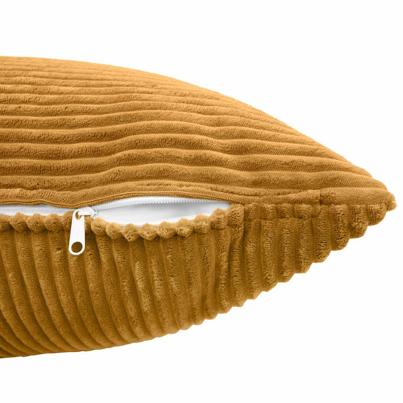 Anthracite Cushion Cover, Square 70cm, Yellow
