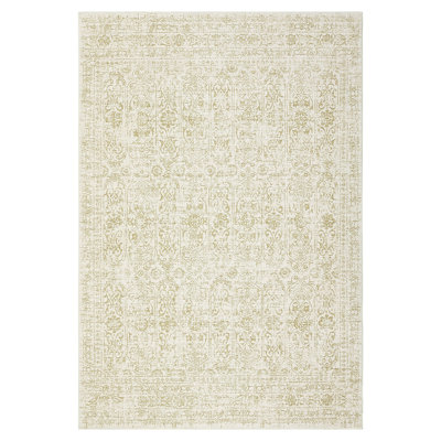 Tapis de salon Vintage 6 x 9 Tapis de chambre à coucher Tapis lavables Tapis antidérapant antidérapant pour bureau de chambre de bébé / beige / taupe
