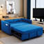 Causeuse-lit en velours avec lit escamotable Rubinder-653687686