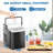 Smugdesk.com 26.5 Lb. Daily Production Bullet Clear Ice Portable Ice Maker-92560185