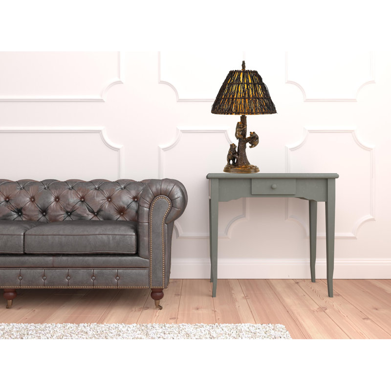 Lampe de table en bronze 29,5 "Marcellus