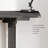 Dejanai Adjustable Metal Base Standing Desk with Power Outlet-394387684-394387687