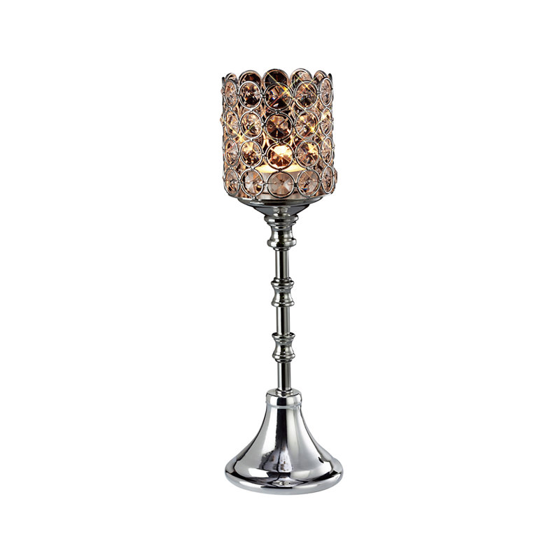 Lopez Metal Tabletop Candlestick, Small