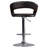 Evins Swivel Upholstered Adjustable Height Counter Stool with Metal Frame-15330569
