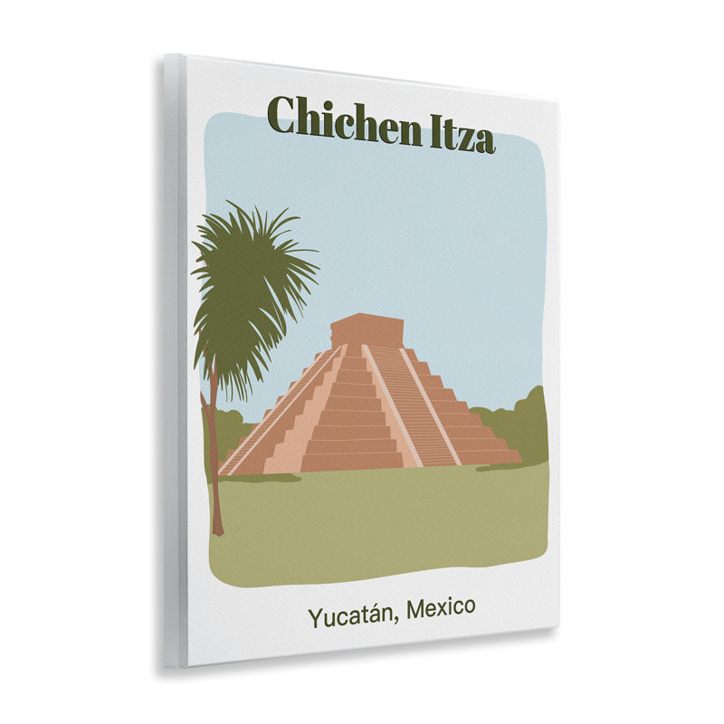 Art mural Chichen Itza par Regina Moore