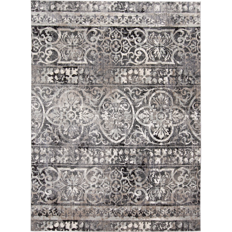 Tapis gris anthracite Costigan, Rectangle 10 pi 2 po x 13 pi 9 po