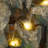 Outdoor Floor Tree Trunk Fountain with LED Lights-97804529